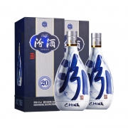 88VIP：汾酒 山西杏花村 53度 清香型白酒 500ml*2瓶 带礼袋