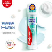 欧洲进口 Colgate 高露洁 密泡美白直立式牙膏 100mlx4件