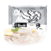 沃成极鲜 国产生冻青虾仁 净重180g*3袋