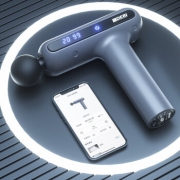 德比 HUAWEI HiLink 筋膜枪 带定制包 6个按摩头