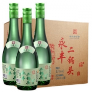 国企改制 永丰牌 北京二锅头 42度 清香型纯粮白酒 480ml*12瓶