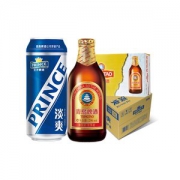 青岛啤酒 小棕金 296ml*24瓶+青岛啤酒王子淡爽500ml*12听