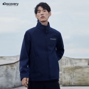 Discovery 男士 复合摇粒绒 户外功能软壳外套