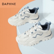 达芙妮（DAPHNE）3021404014  透气百搭休闲  女款老爹鞋