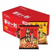 88VIP：农心 韩式酸辣芝士部队火锅拉面 118g*8袋 *2件