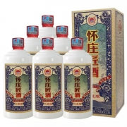 plus会员: 怀庄 工匠版 53度 酱香型白酒 500ml*6瓶 整箱装