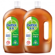 天猫超市 英国皇室用品 滴露 杀菌消毒液 1.8L*2瓶