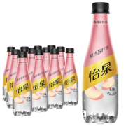 Coca-Cola 可口可乐 怡泉 桃汁味苏打水 400ml*12瓶