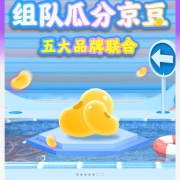 京东 品牌组队开卡瓜分京豆 实测得63京豆