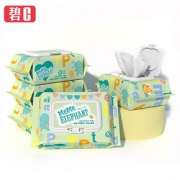 【碧C旗舰店】宝宝湿巾80抽*5包