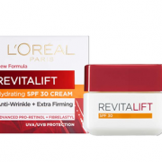 prime会员！L'OREAL PARIS 巴黎欧莱雅 复颜抗皱紧致滋润日霜 spf 30 50ml  到手约￥45.47