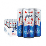 Angel 安琪 1664啤酒桃红啤酒 500ml*12罐