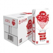plus会员：Lacheer 兰雀  唯鲜全脂纯牛奶 1L*12盒  *2件