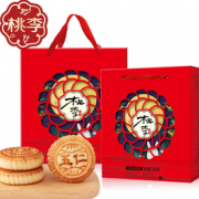 甜而不腻！桃李 家庭装月饼礼盒 8口味 800g