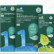 Enoulite 英氏 初阶辅食尝鲜礼包（维C加铁米粉45g+茉莉香米米饼25g+经典原味面条40g）