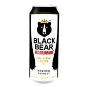 黑熊精酿 艾尔11° 原浆精酿啤酒 500ml*6罐*2件