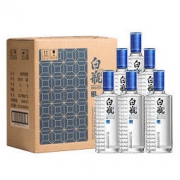 LUZHOULAOJIAO 泸州老窖 纯粮食白酒 52度 浓香型白酒 500ml*6瓶 整箱装