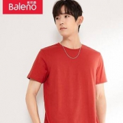PLUS会员：Baleno 班尼路 88802215 男士短袖T恤 *3件