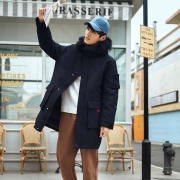 gxgjeans JY108062G000 男士长款羽绒服