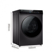 Haier 海尔 晶彩系列 EG100HBDC8SU1 洗烘一体机 10kg 玉墨银