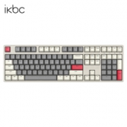 iKBC W210 无线机械键盘 时光灰 108键 Cherry青轴 无光 359元 包邮