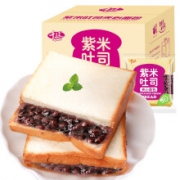 限时、京喜app：千丝 紫米面包整箱500g