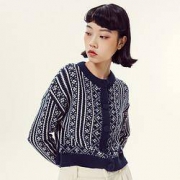 Meters bonwe 美特斯邦威 女士针织衫 B70W9702963815P261630