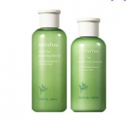 innisfree 悦诗风吟 新绿茶平衡水水乳套装 赠小样3件套
