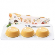 三只松鼠 布丁果冻芒果味3连杯 210g/盒