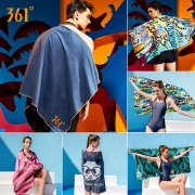 361° 大浴巾 花色版 152cm*76cm