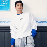 限码：SEPTWOLVES 七匹狼 x 饿了么联名 男士圆领卫衣
