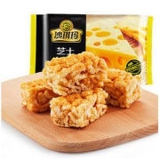 徐福记 新琪玛 芝士沙琪玛220g 萨其马网红食品营养早餐休闲零食下午茶点心饼干蛋糕糕点 220g