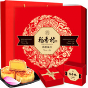 DXC 稻香村 月饼 稻香村月饼礼盒稻香福月  600g