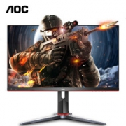 PLUS会员：AOC 23.8英寸 直男小钢炮 游戏电竞显示器（ IPS 广色域 144Hz HDREffect技术）