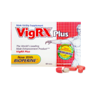 美国进口 VigRX Plus 男性植物营养片 60粒 全面改善男性健康