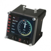 logitech 罗技 Logitech 罗技 Flight Instrument Panel专用多仪表 LCD 面板模拟控制器