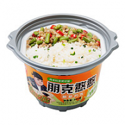 88vip！锅圈食汇 自热米饭肉末豇豆煲仔饭 300g