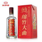剑南春 红盒老号绵竹大曲52度 浓香型白酒 500ml*6瓶