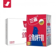 天猫超市 进口 兰雀 唯鲜全脂高钙纯牛奶早餐 200ml*72盒