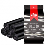 京东极速版:e洁 背心手提式 垃圾袋45x59cm  5卷共140只