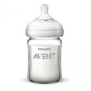 AVENT 新安怡 自然顺畅系列 玻璃奶瓶 160ml 0月+ SCF678/33
