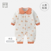 PLUS会员：gb 好孩子 WN20330067-WN20330068 婴儿连体衣A类暖棉
