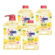 OMO 奥妙 柠檬薄荷除洗洁精 1.5KG*4