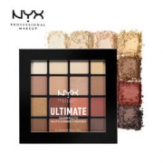NYX 16色眼影盘 #03WARM NEUTRALS（多色可选）*2件
