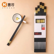 京东极速版:惠寻  合金筷子 10双