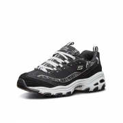 22日10点、限3000件：SKECHERS 斯凯奇  9999196-BLK 女士休闲运动鞋
