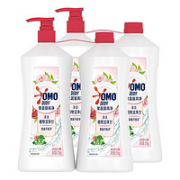 OMO 奥妙 玫瑰石榴除菌洗洁精 1.1kg*4