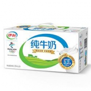 聚划算百亿补贴：伊利 无菌砖纯牛奶 250ml*16盒
