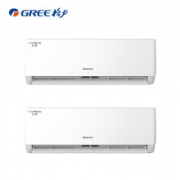 GREE 格力 KFR-26GW/NhGc1B(2套)  云佳  壁挂式空调挂机 大1匹 新一级能效 YV