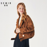 Semir 森马 068100087 女士翻领短外套